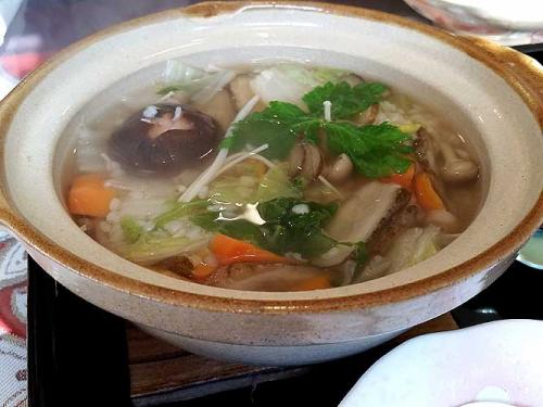 英彦山　そば粥御膳